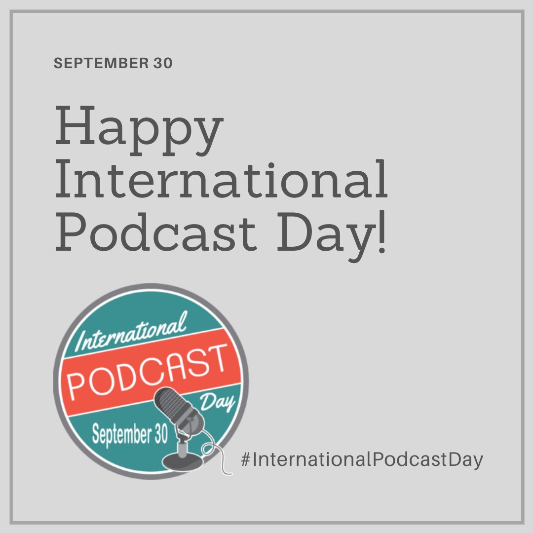International Podcast Day tweet media