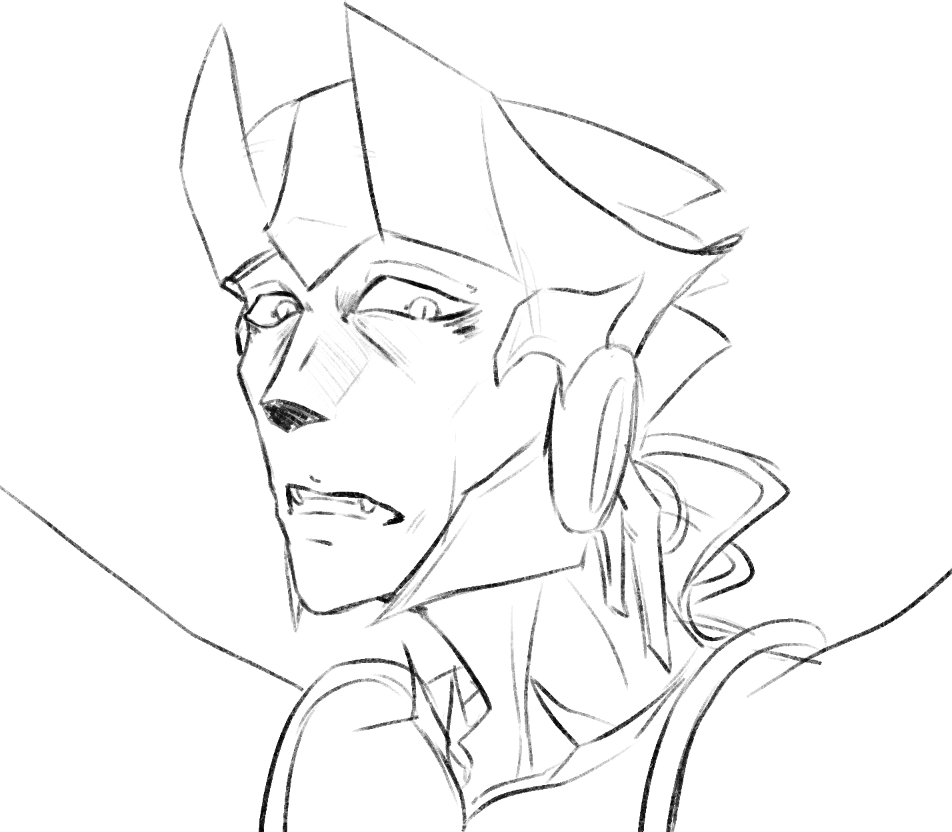 Slash13662860's tweet photo. I love expressions not made to just be pleasing- though I need to get better at drawing them. https://t.co/nftMzaKgmN