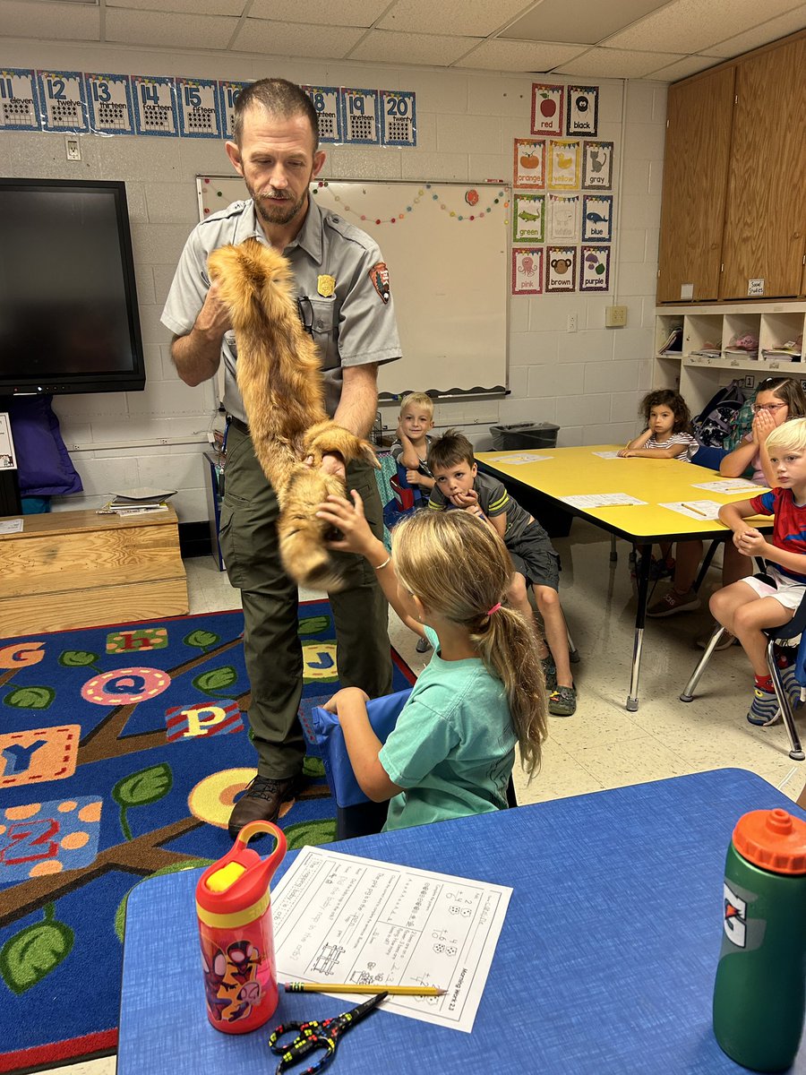 Such a fun morning with Ranger Chris from Mammoth Cave!