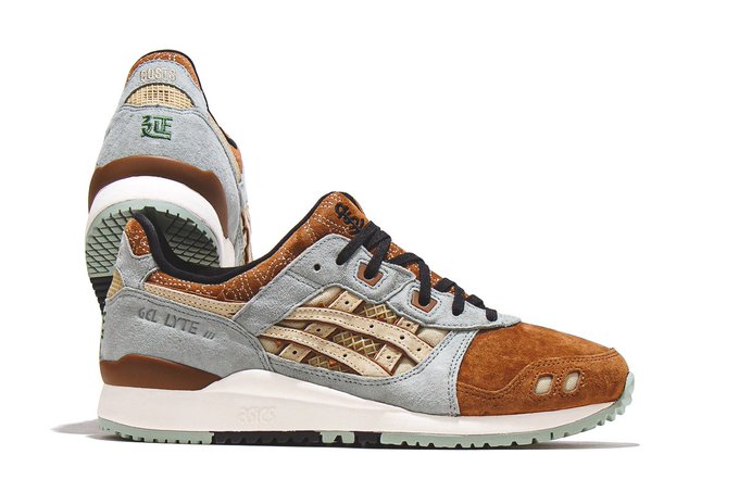 SOLELINKS's tweet image. Ad: Dropped via SSENSE
COSTS x ASICS Gel-Lyte 3 OG ‘Cane Vine’
=&amp;gt; prf.hn/l/8xQnQ1p