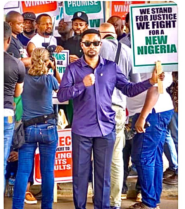 Fellow Obidient’s,

Anyhow, we must occupy all the streets of Abuja before 6am. We will start with all the streets surrounding court house.
Nobody is dying tomorrow, we know about their scare tactics.
We must retrieve our stolen future from these criminals or be ready to face the