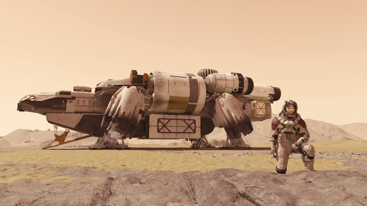 thesomeone's tweet photo. I never really got into Elder Scrolls or Fallout, so I wasn't sure Starfield would be my jam. But man, playing the role of an intrepid space explorer is an absolute blast. https://t.co/f8cVKEp0t5