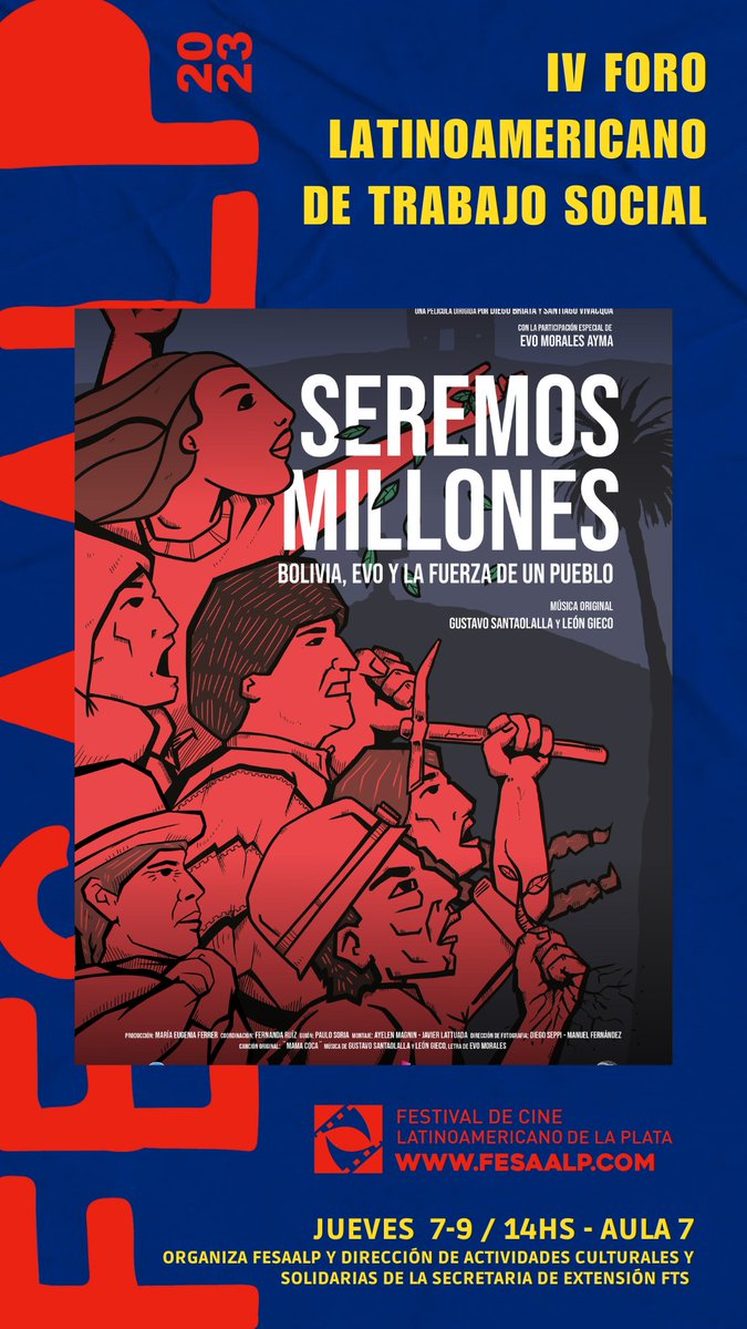 Jueves 14hs en el marco del IV Foro Latinoamericano de Trabajo Social