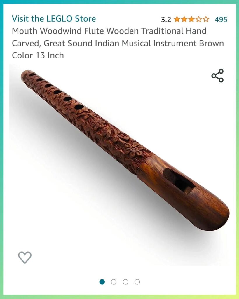 QriousQrmudgeon's tweet image. #AmazonIssues

&quot;Mouth Woodwind Flute&quot;?

Doesn&apos;t that first word go without saying?

How else would you play one?

Besides, of course, the zixik, obviously. &amp;gt;

#PlayingByEarOrSomething
#BlowItOutYourZixik
#ClassicalGas
#PlayThatFunkyMusic instagr.am/p/Cw06cavrOGz/