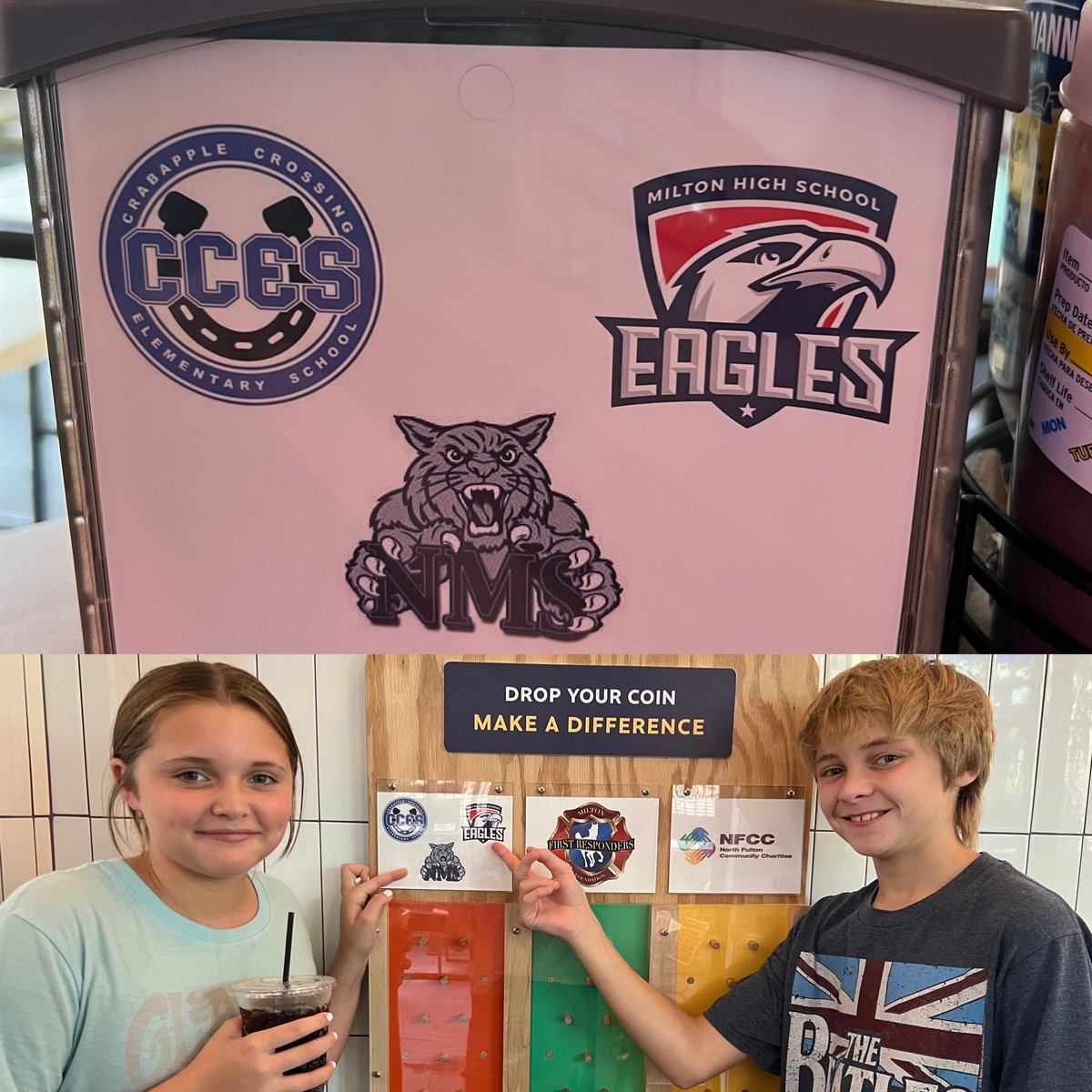 Thank you Community Burger for helping support our schools🙌🙌<a href="/TheNMSPTO/">Northwestern MS PTO</a> <a href="/TheNMSWildcats/">Northwestern Middle School</a>