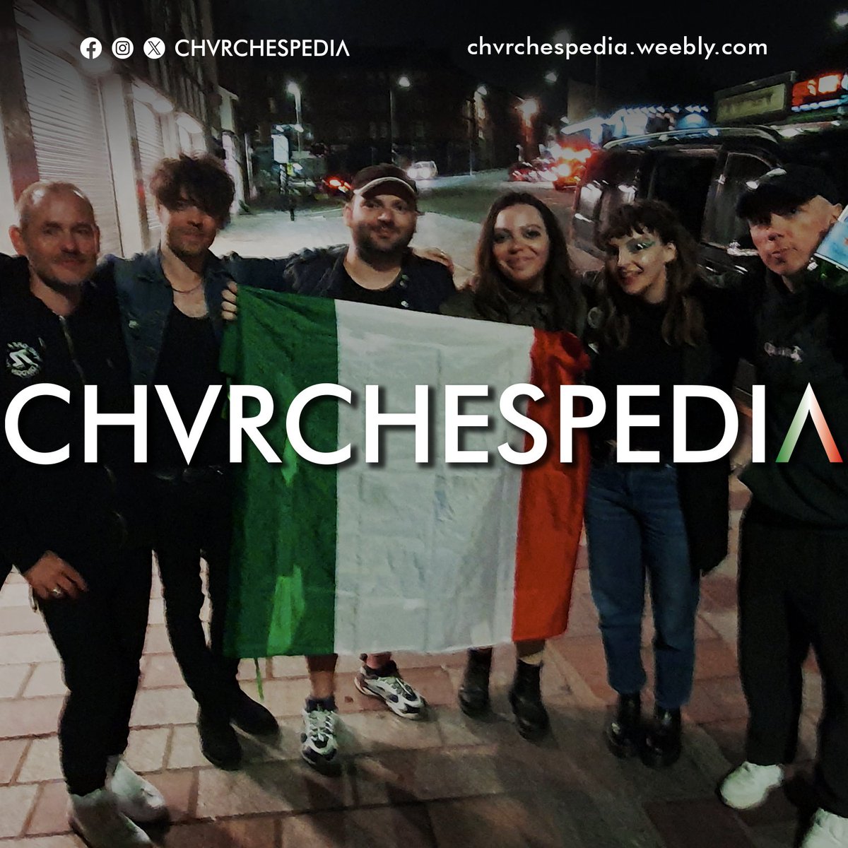 CHVRCHESPEDIA 🇮🇹

Follow us on Facebook, Instagram, and X/Twitter 🌐

🔗 chvrchespedia.weebly.com

<a href="/CHVRCHES/">CHVRCHES</a>
@Iain_A_Cook
<a href="/laurenevemay/">Lauren Mayberry</a>
<a href="/doksan/">martin doherty</a>
<a href="/thejonnyscott/">Jonny Scott</a>
<a href="/CHVRCHESPEDIA/">CHVRCHESPEDIA | LAUREN MAYBERRY ITALIA 🇮🇹</a>

#CHVRCHES #CHVRCHESPEDIA #IainCook #LaurenMayberry #MartinDoherty