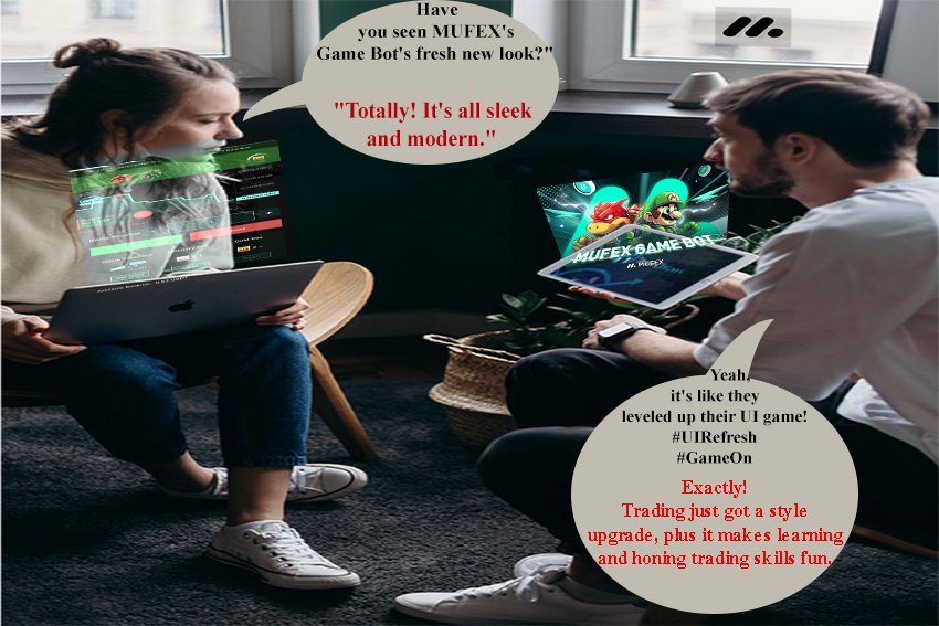 don_cyrex's tweet image. 🎮 MUFEX&apos;s Game Bot just got a sleek new UI! 🚀 It&apos;s not just about style; it&apos;s about leveling up your trading skills with a touch of fun. 💼📈 What do you think of the fresh design? Share your thoughts! #UIRefresh #TradingInStyle #GameBotBenefits #MUFEX 🎨✨