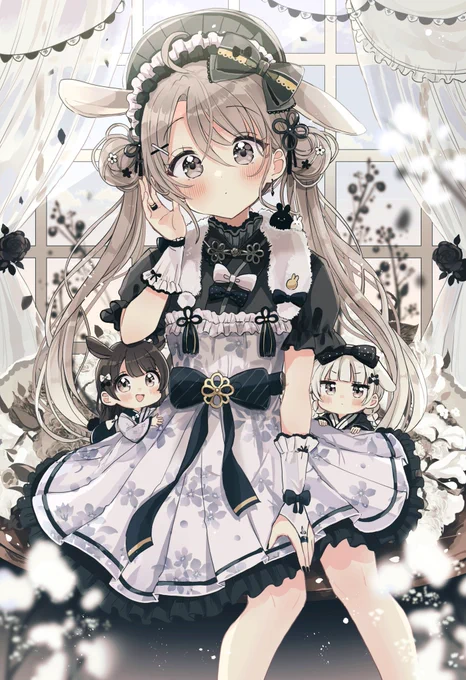 黒ウサちゃん #黒の日 