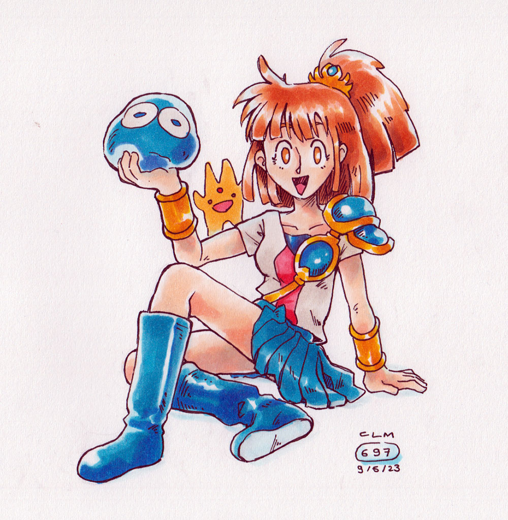 Arle 1991 (Puyo Puyo (MSX))