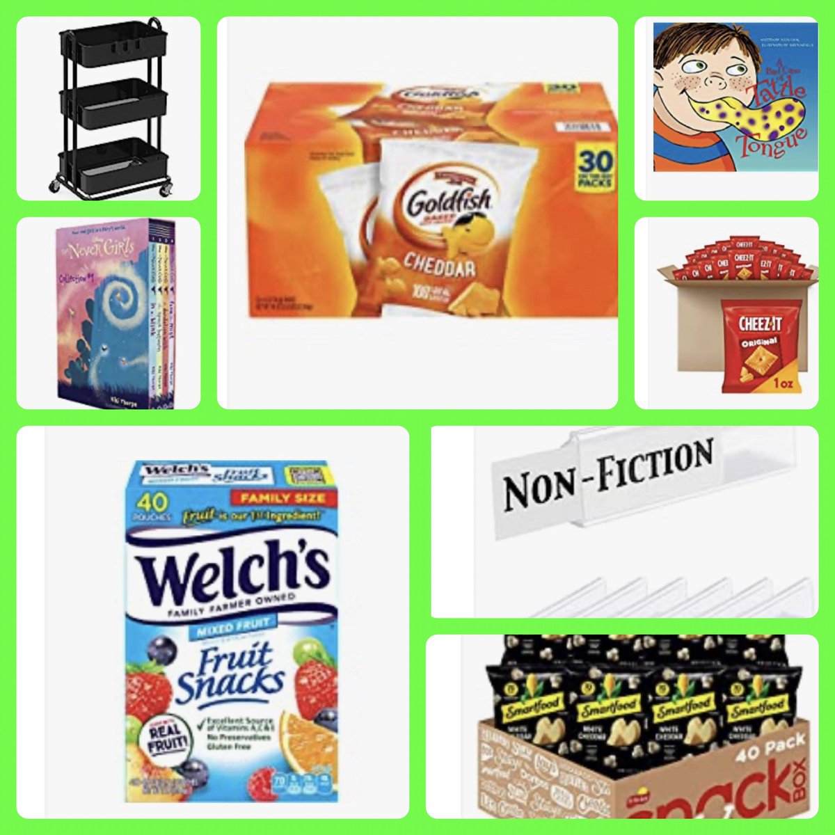 Week 5 of school. Now that we are settling in, I noticed many of my students haven’t been able to bring snacks from home. I added snacks to my list.  No child should be hungry! I teach at a Title I school in CA. TY!#clearthelist #nohungrychild 

amzn.to/3NmcbpK