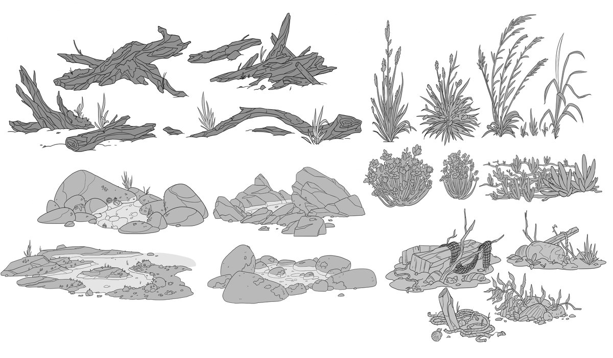 incaseyouart's tweet photo. Gonna be sharing some assets I designed back in the winter for @ddraighouse for portfolio/work purposes! These were designed for Lunafon, based on concept art by @Waltjan9 ~
#assetdesign #gamedev #propdesign #2Ddesign https://t.co/QAxplvjtq7