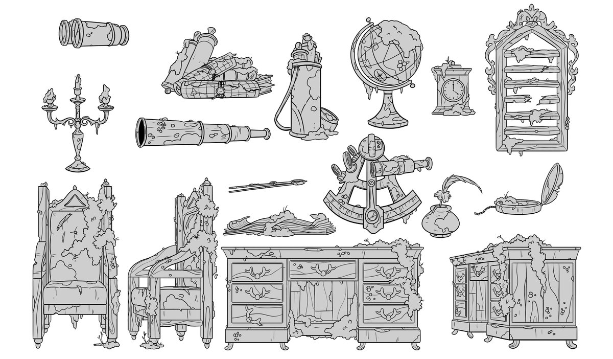 incaseyouart's tweet photo. Gonna be sharing some assets I designed back in the winter for @ddraighouse for portfolio/work purposes! These were designed for Lunafon, based on concept art by @Waltjan9 ~
#assetdesign #gamedev #propdesign #2Ddesign https://t.co/QAxplvjtq7