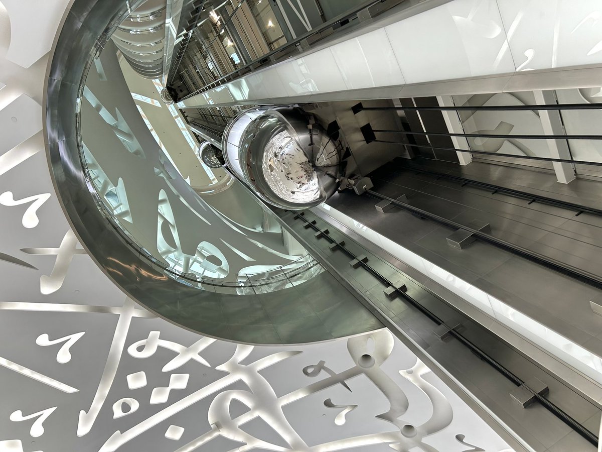 SapnaPatil's tweet photo. Transforming the Museum Experience: Dubai's recently opened Museum of Future" very aptly got tagged as the 'Anti-Museum'. It did make me change my assumption that museums are only about preservation, not innovation or creation #experience #design #museum #Dubai https://t.co/oaWpyih0c7
