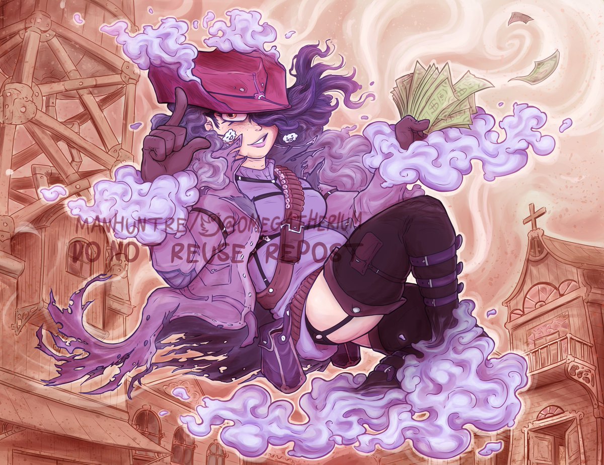 Omegatherium's tweet photo. C0wboy C0mmission! I got to redesign @Daudaa__'s oc as a cowboy! 🤠‼️ https://t.co/s4gbqbCXs8