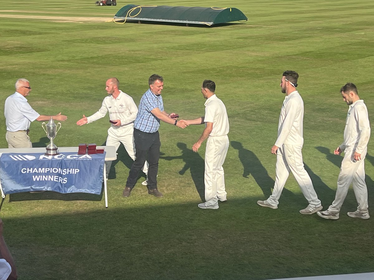 NCCA_uk's tweet photo. Congratulations to ⁦@BucksCricket⁩ on being the 2023 ⁦@NCCA_uk⁩ Champions https://t.co/zUzCj8K3jz