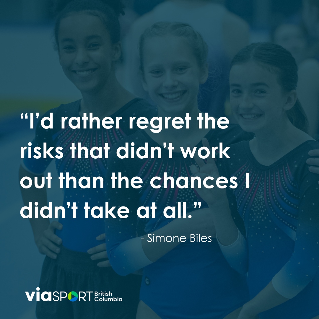 As fall approaches and new opportunities are on the horizon, it's the perfect time to step outside your comfort zone. Challenge yourself to play a different sport or try out for a new team 🤝   
 
Learn about ways to participate &amp; #MakeSportBetter in BC viasport.ca/participate-fi…