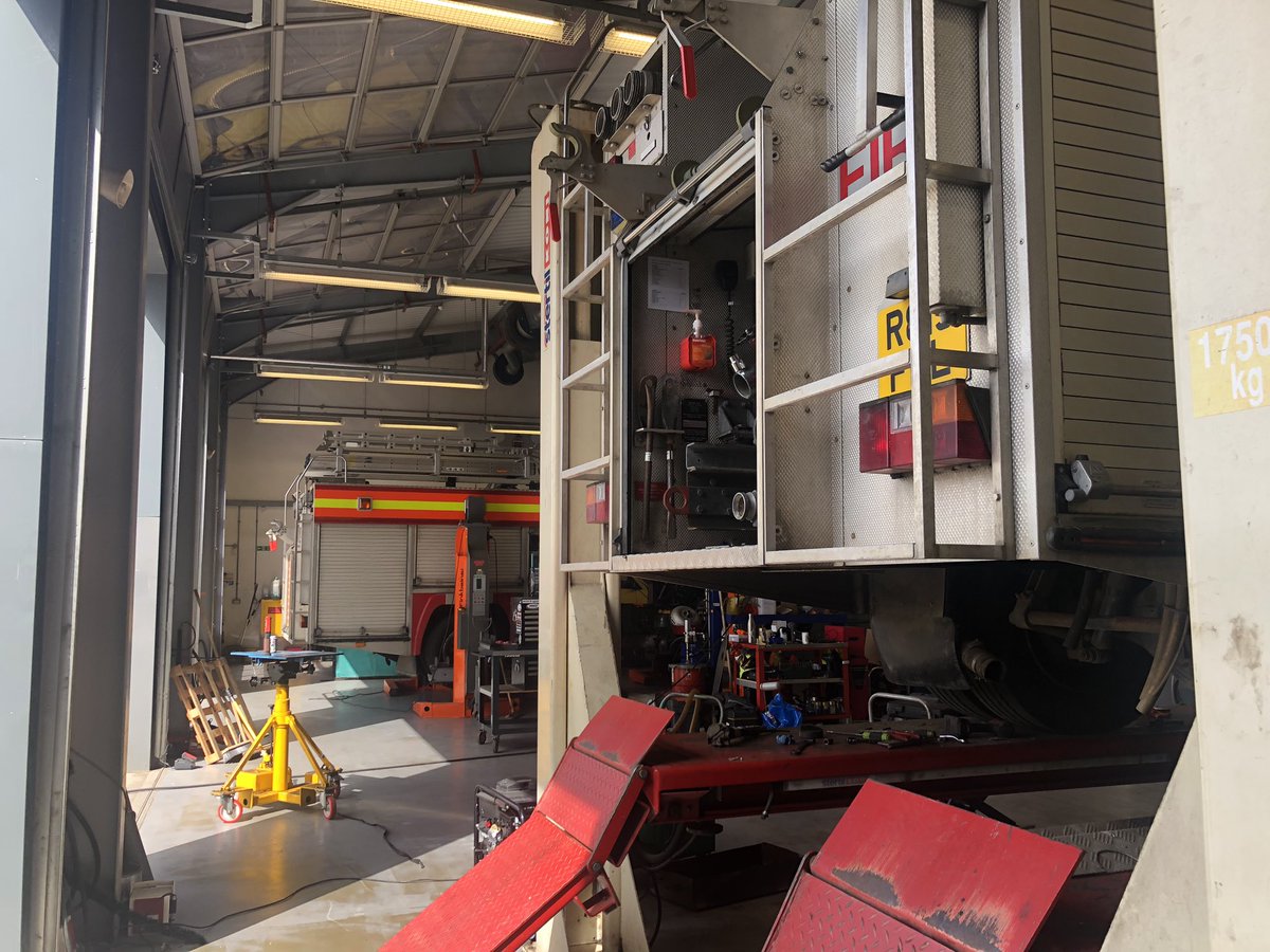 Over the last month we’ve been extremely busy keeping on top of defects. We’ve also got <a href="/StMawesCFRS/">St Mawes Community Fire Station</a>’ first away in for gearbox repair and <a href="/StAustellCFRS/">St Austell Community Fire Station</a>’ operational support in for a head gasket repair. 🚒🚨🛠