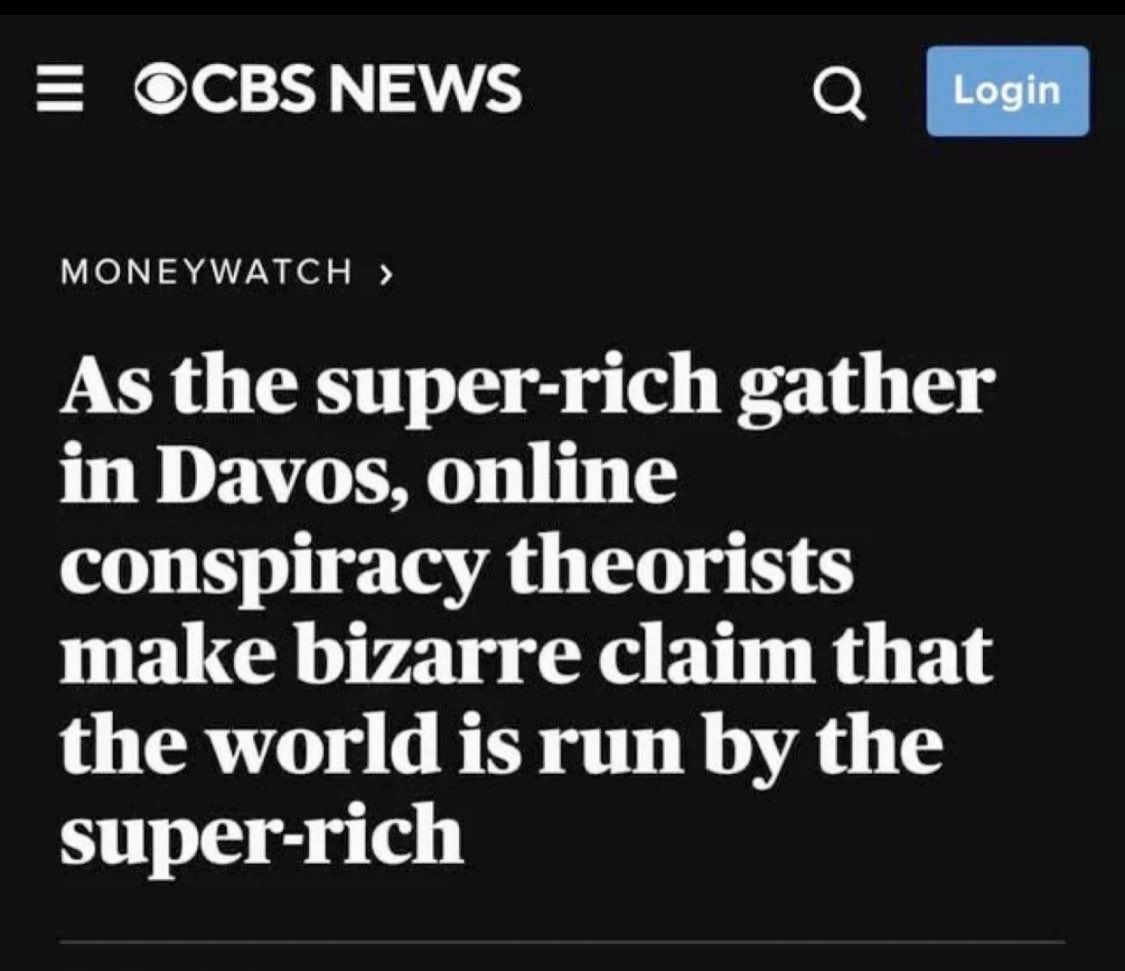 Just 81 billionaires have more wealth than half of the world’s population so no it is not a conspiracy theory that the world is run by the super-rich: It’s reality and it’s the result of capitalism, not socialism.
