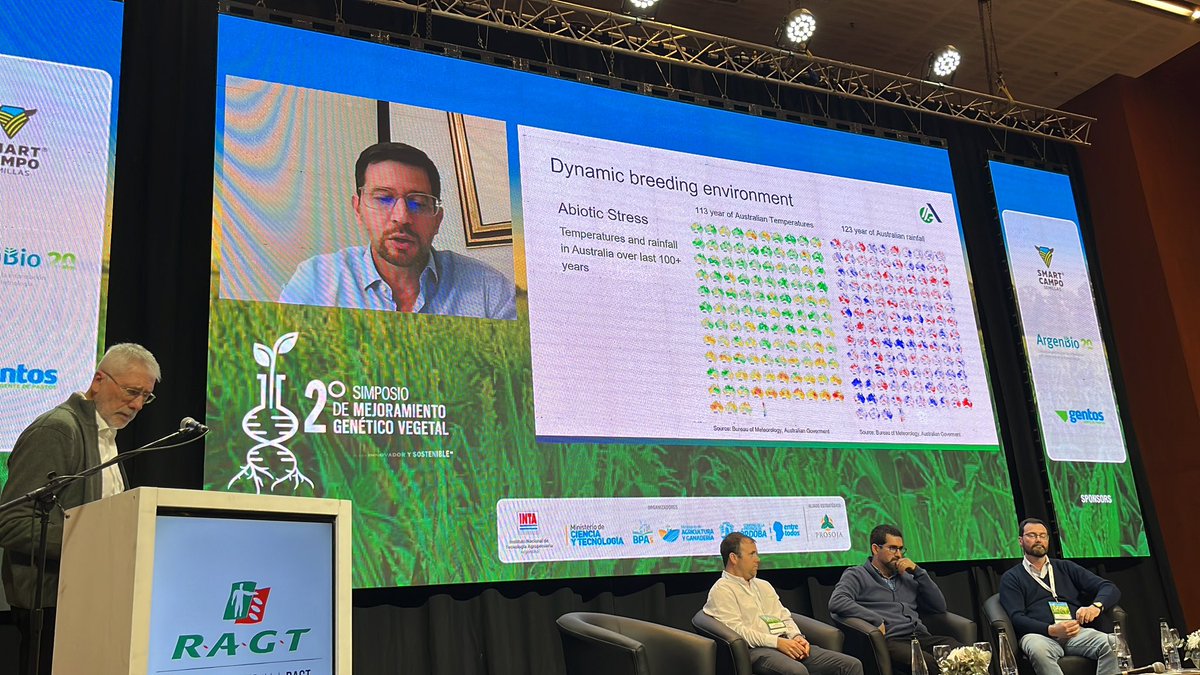 PlantBreedS's tweet photo. Víctor Abertondo abriendo el último bloque del @PlantBreedS @intaargentina https://t.co/RfXXQ4uXs3