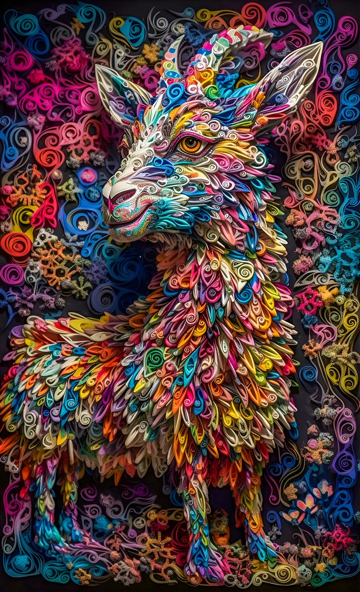 SOLD! Thank you to a huge supporter of the Quilling and Exclusive Collections - @fogRa9fgbgJ73dd for snatching up the baby goat! Gift on the way - thank you so much!