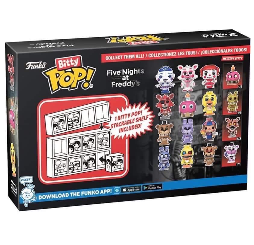 CollectorsCove4's tweet photo. #fivenightsatfreddys #fnaf #funko #funkop #funkobitty #bitty https://t.co/GsHZKZhcrR
