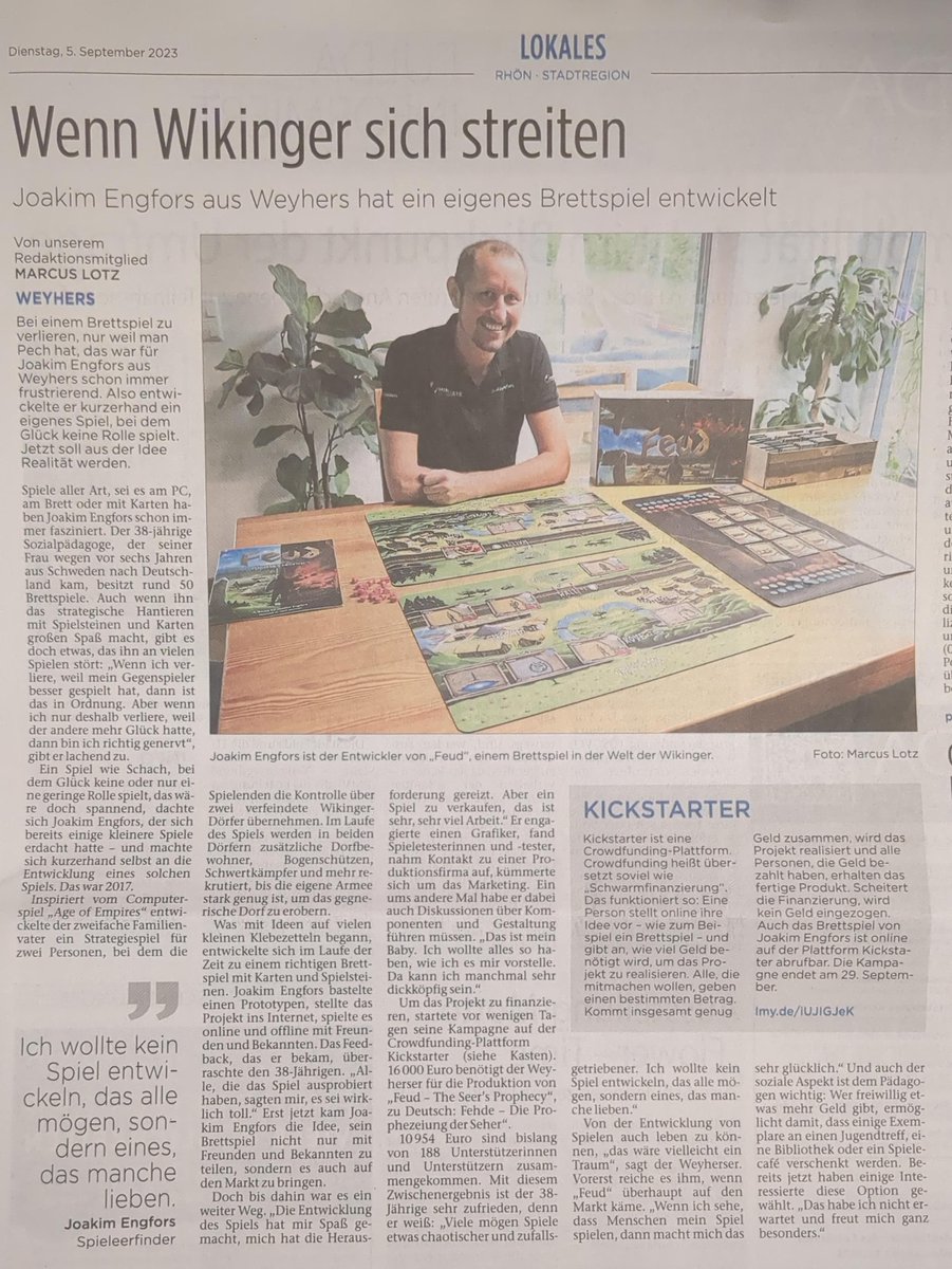 Feud is 80% Funded and Featured Newspaper!
kickstarter.com/projects/feud/…