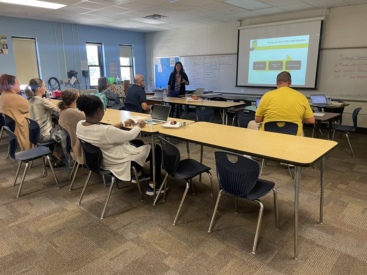 DariaP1980's tweet photo. Lesson Plan Internalization PD led by Mrs. Meyer #watchuswork #myips @brynn_kardash @JessicaHeckard https://t.co/snVdVzqVaI