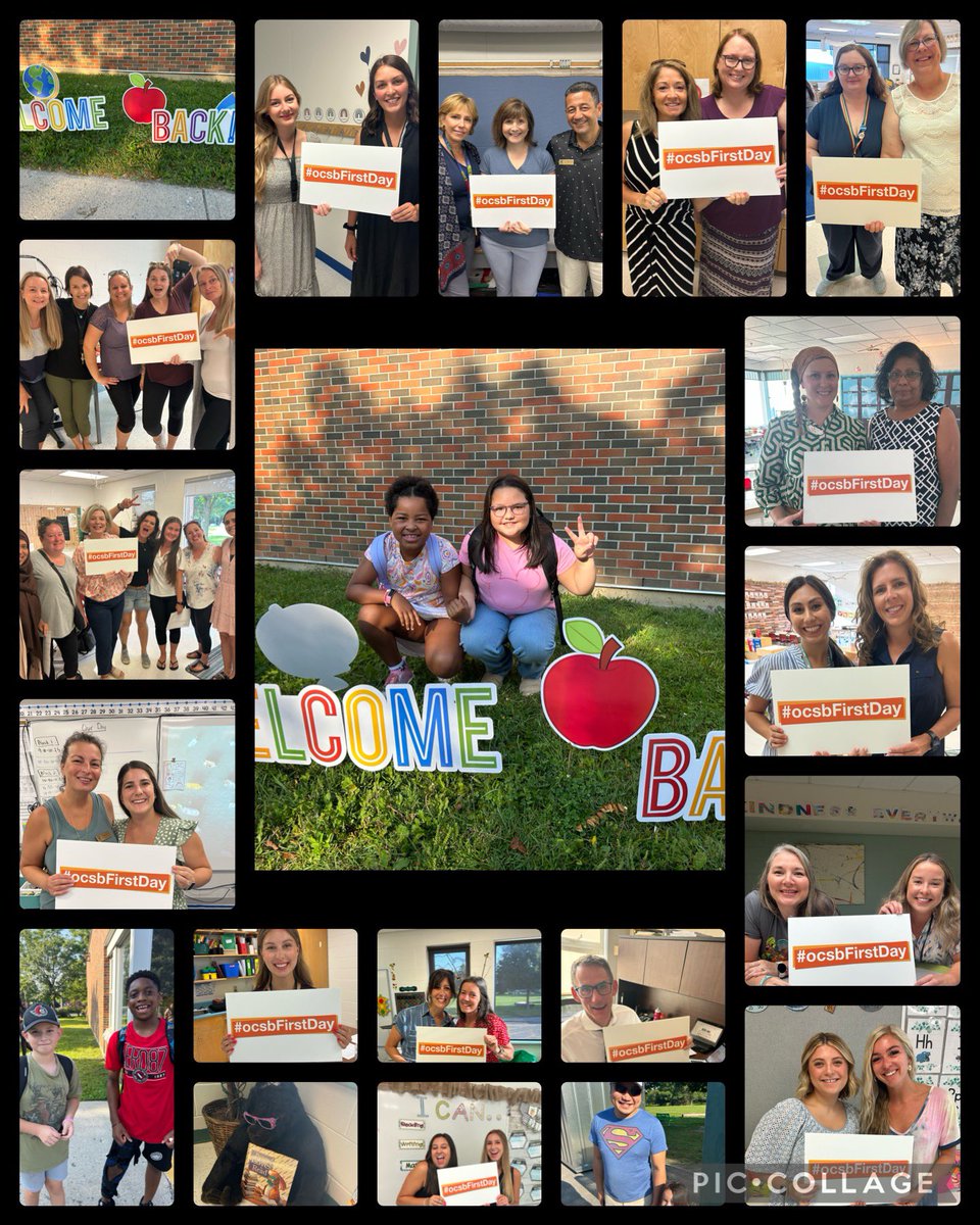 Plenty of smiles and excitement for #ocsbFirstDay