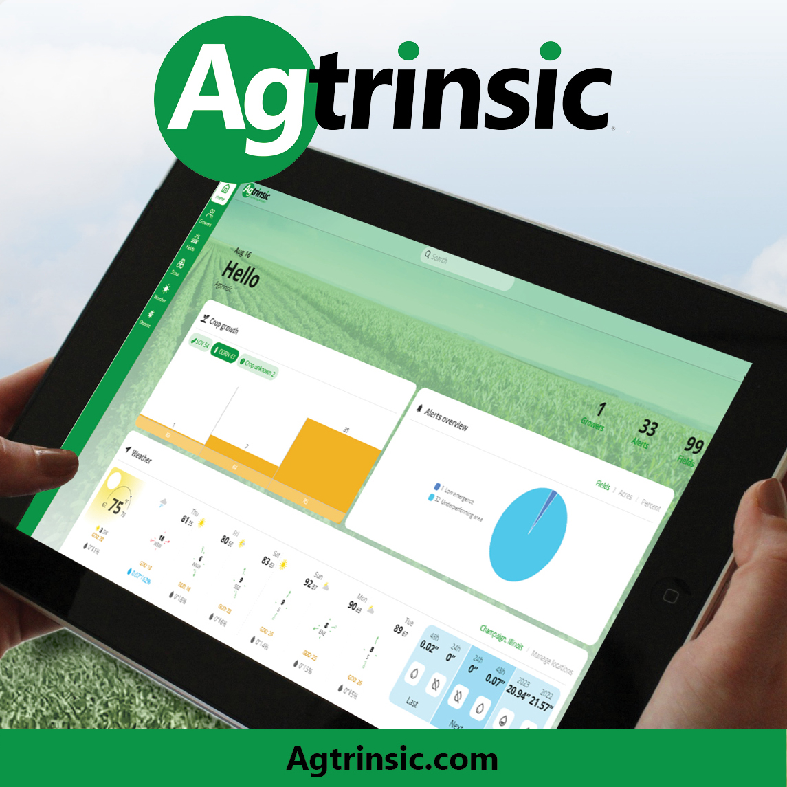 Stay connected all season long with Agtrinsic! Ask your Crop Specialist for more details! agtrinsic.com #HarvestingAnalytics