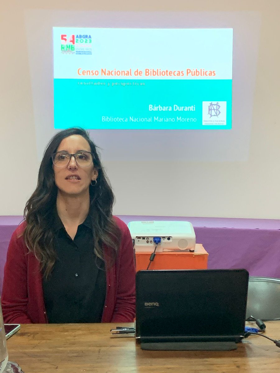 ABGRAoficial's tweet photo. “Censo Nacional de bibliotecas públicas de la República Argentina: resultados y perspectivas”
Bárbara Durante @BNMMArgentina https://t.co/X869NprK4m