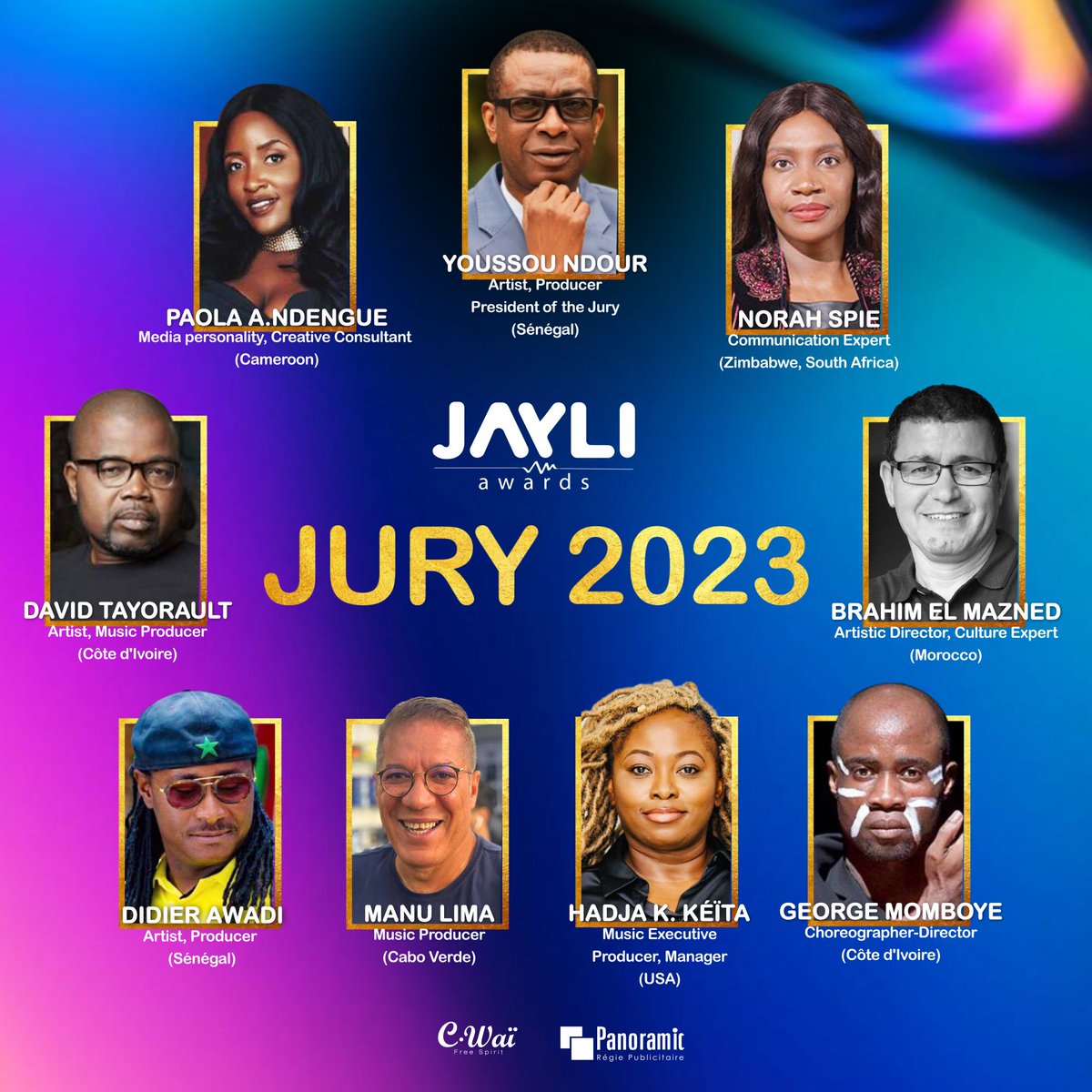 Cheickyvhane's tweet photo. HERE IS THE JURY OF THE JAYLI awards 2023. They are evaluating the PRE-Nominees.
The 5 nominees per category will be revealed on September the 22th

#Jayliawards 
https://t.co/EQOiHCxGRi https://t.co/4qgXFrvCns