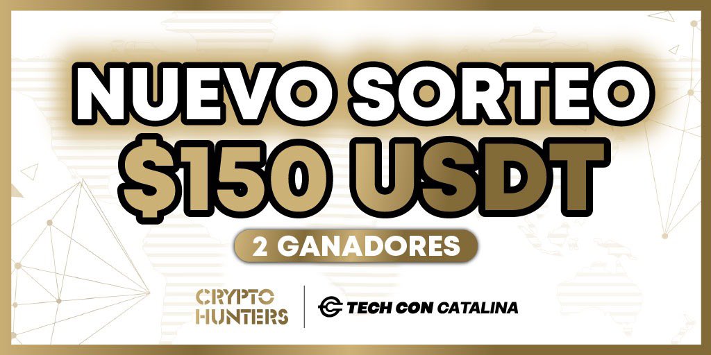 techconcatalina's tweet photo. 🏆NUEVO SORTEO🏆

Junto a @crhgame sorteamos $150 USDT para dos ganadores:

Fácil de Participar 👇🏻

1️⃣. Dale like ♥️ y Re-Tweet 🔁
2️⃣. Sígueme a mi y a @crhgame 
3️⃣. Etiqueta a 3 amigos 

ÉXITOS 💪🏻🍀 https://t.co/0DsGRx7X5s