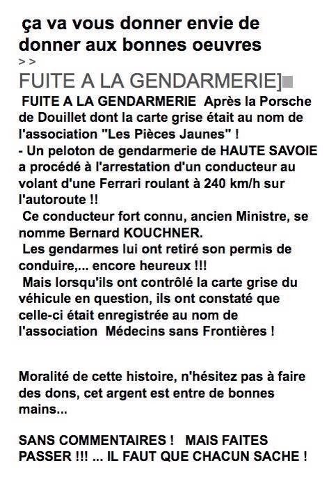 Il n’y a pas de doute, ces pourris se servent partout !!!