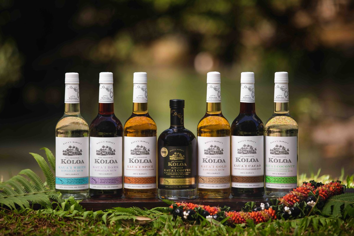 KoloaRum's tweet image. The Spirit of Aloha is in every bottle!

#koloarum #premiumrum #rum