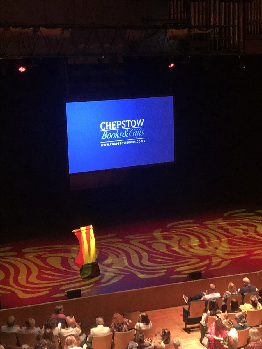 Hey all <a href="/ChepstowBooks/">Chepstow Books</a> in Cardiff to listen to Lucy Worsely and your advert is doing the rounds a plenty on the stage screen. A nice amount of repeating! #indiebooks are the best. 🤓nice to see. All the best. S