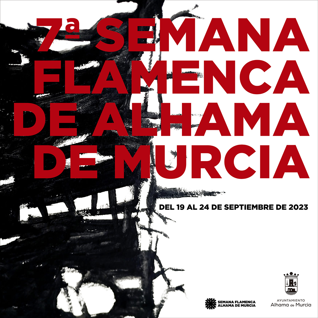 Mañana presentamos la programación de la 7ª Semana Flamenca de #AlhamaDeMurcia, que se celebrará del 19 al 24 de septiembre. Mientras os dejamos el cartel de esta edición obra del artista Diego Valero #Flamenco #Heterortodoxo #FlamencoDisruptivo #festival