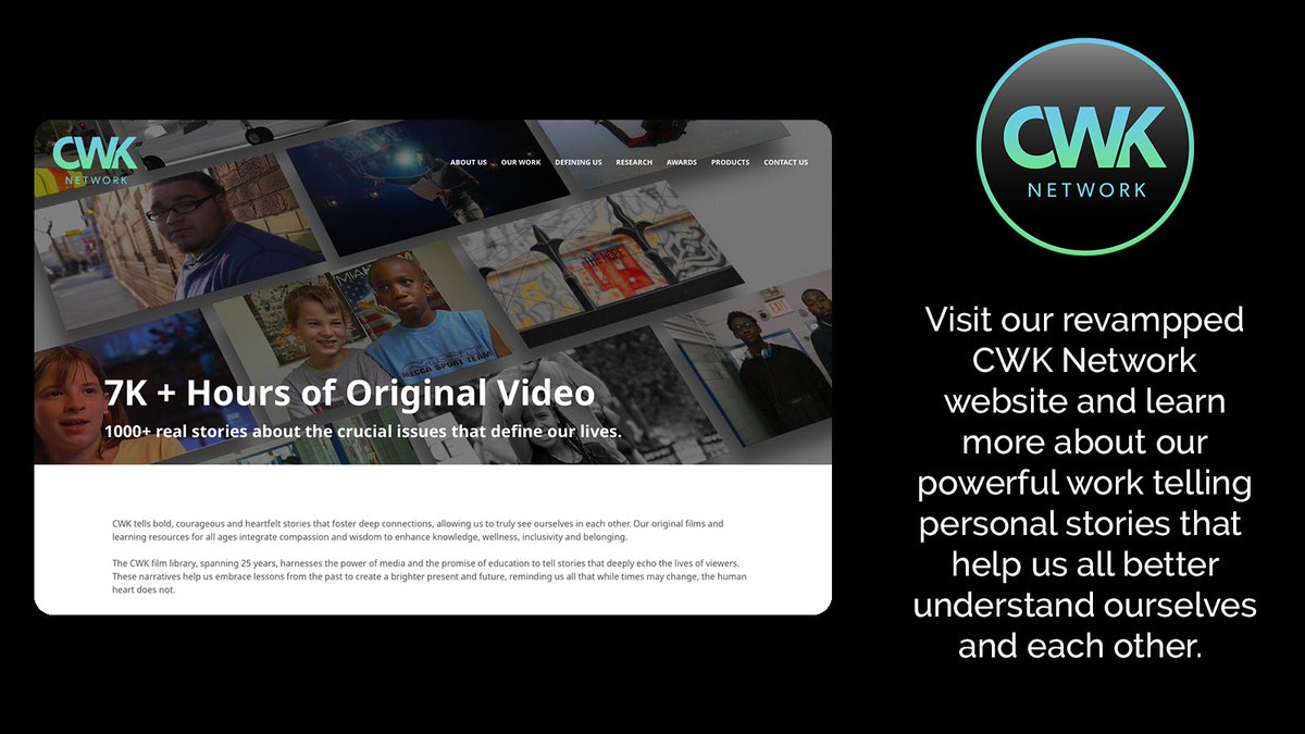 We ❤️our new look that showcases the products and services we've successfully delivered for over 2 decades! Find out more at cwknetwork.com 
#ThePowerofMedia 
#ThePromiseofEducation 
#GrowingTogether