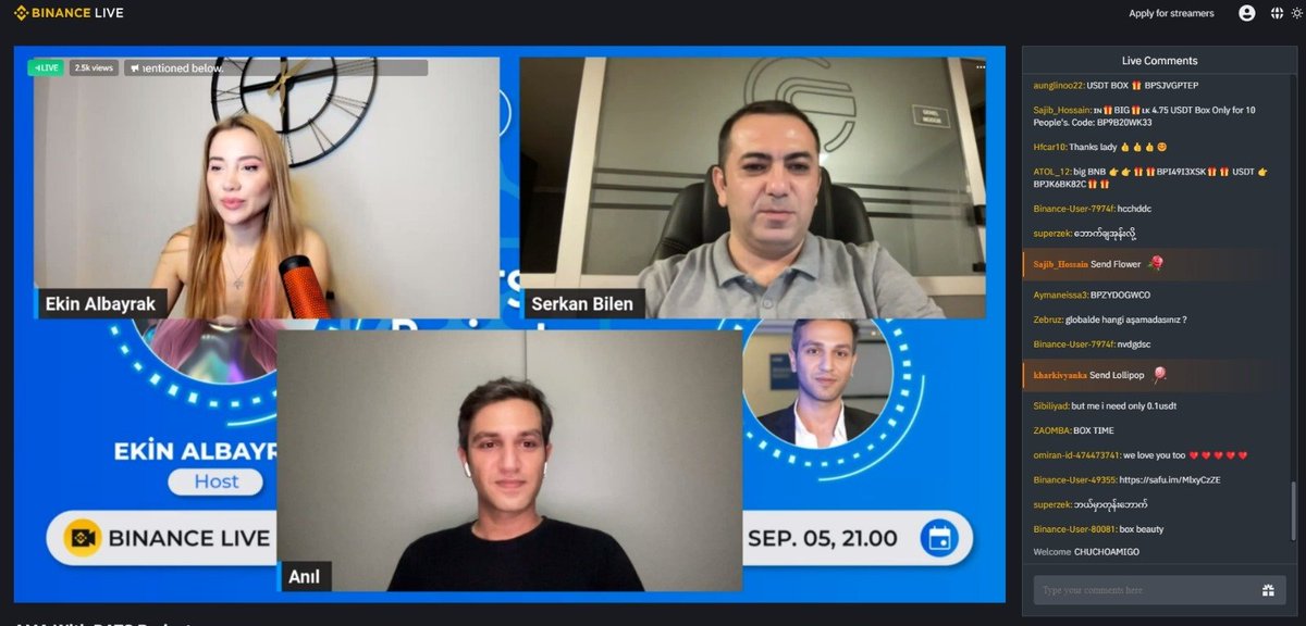 DATSProject's tweet image. 🎉Join the exciting Dats Project Binance Live AMA with over 2.5k viewers live now! 🎉

🔒Don&apos;t miss out on the chance to learn about cutting-edge Web3 cybersecurity solutions and exclusive rewards🔒

🛡️ Enhance Web3 security with us!🛡️

#DATSProject #Binance #cybersecurity