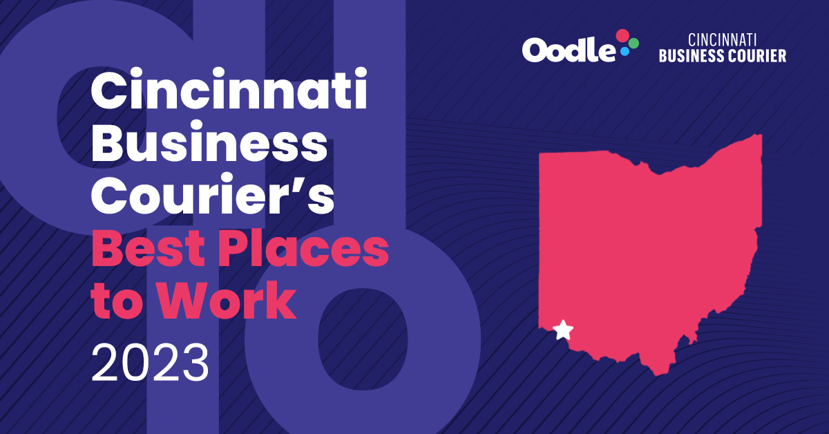 HeyOodle's tweet photo. A virtual “cheers” to another year on Cincinnati Business Courier’s Best Places to Work award list. Congrats to our Oodlers for their efforts in making it happen and a big congratulations to all others that made the list! https://t.co/mQZ2C2BF8V