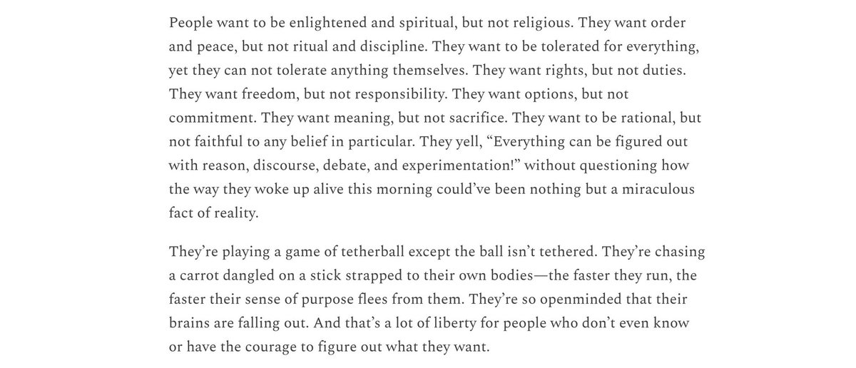 SchrodingrsBrat's tweet photo. My next essay is a critique on modernity (and it’s not for everyone 🫢): https://t.co/97bmqezMKB