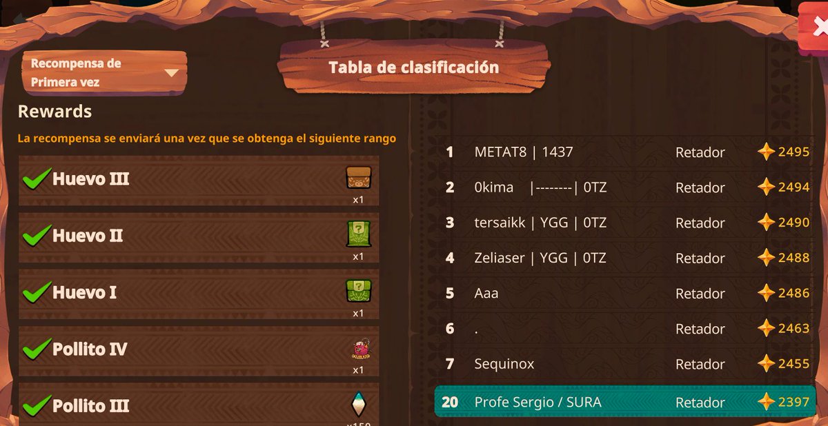 ElprofeSergioo's tweet photo. Esto estรก que arde genteee @1437_MT8 top 1 seguido muy cerca de #okima 2 - @zeliaser18 3 - @tersaik 4- @MeatValue 5 - #zaratrusta - 6 que son sus perseguidores mas cercanos, abrimos directo a faltas de 2 horas para acabar haciendo un minuto y resultado en vivo de la season? https://t.co/ZEGR99qbKZ