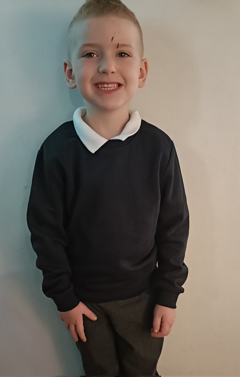 My littlest one started school today bounced in and bounced out he had so much fun