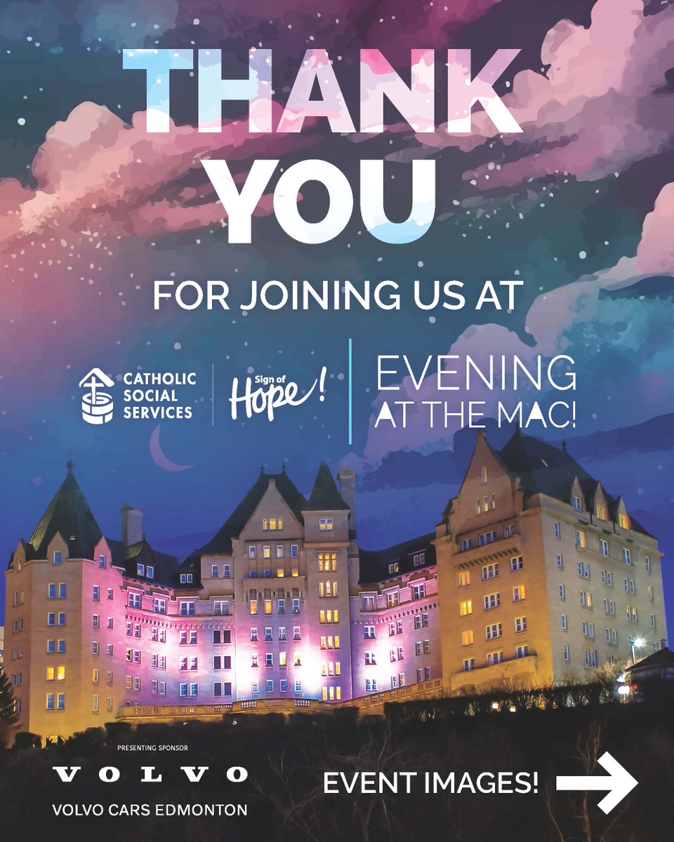 Catholic Social Services (CSS) held its annual Evening at the Mac mixer at the Fairmont Hotel Macdonald Thursday, August 24. About 450 guests enjoyed a beautiful evening organized in appreciation of CSS's friends old and new. #SignofHope2023 #EveningAtTheMac2023