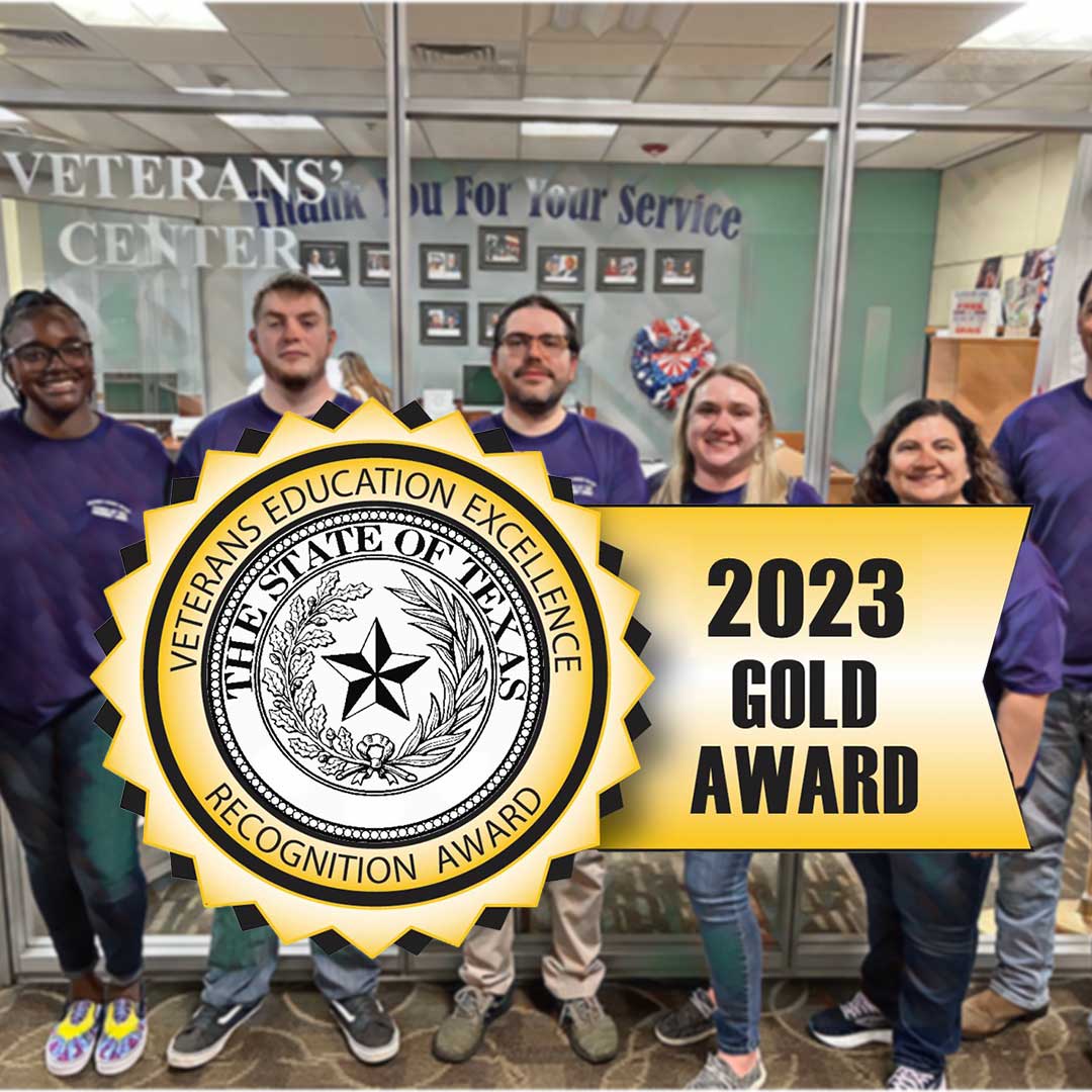 NLC is proud to announce that it received the Texas Veterans Commission Gold, Veterans Education Excellence Recognition Award (VEERA) for providing excellent service to Veterans and military-connected community.  Read the full story at bit.ly/3Z9f9Cf