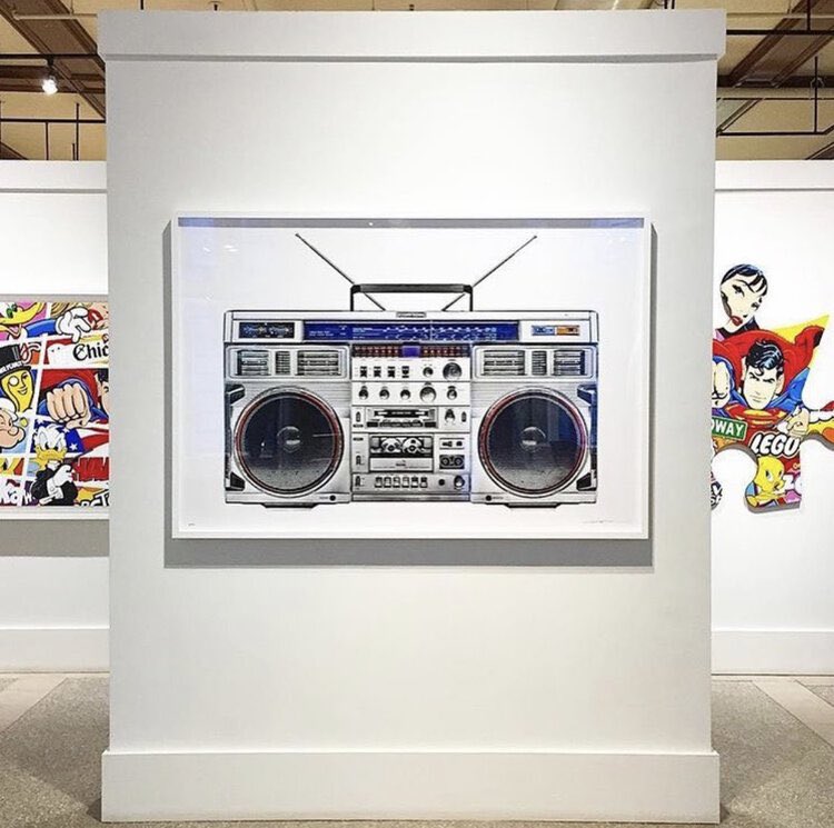 buyonthedip's tweet photo. do you like the music, art, and the 80s ??  🎶 🎨 💯

we need some BOOM BOX art !!! 

🖼️: @LyleOwerko 👇 https://t.co/yZAgK90WfK