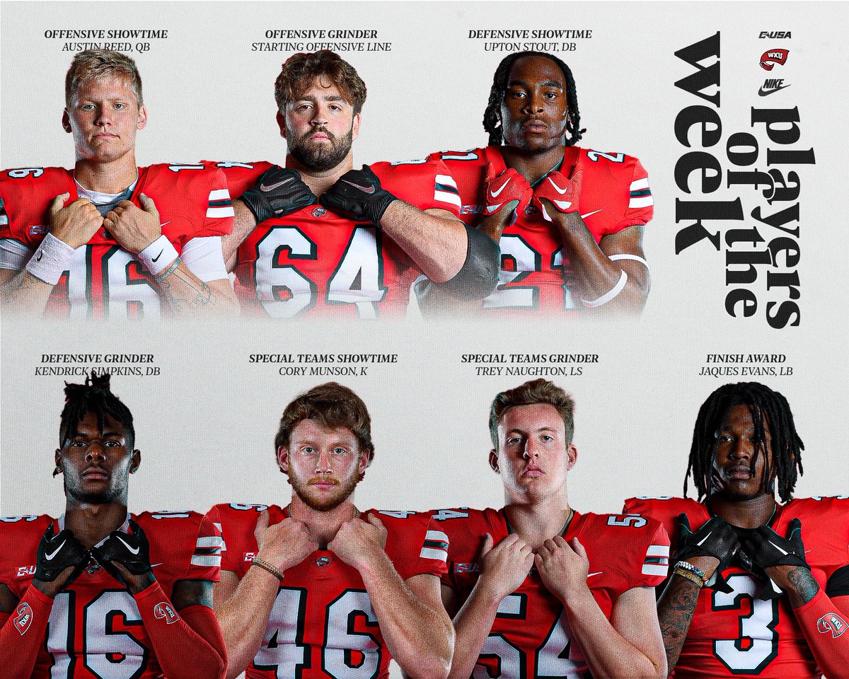 WKURecruiting's tweet photo. Week 1 Team Awards 🏆 

#WIT https://t.co/LWq7gm4CCo