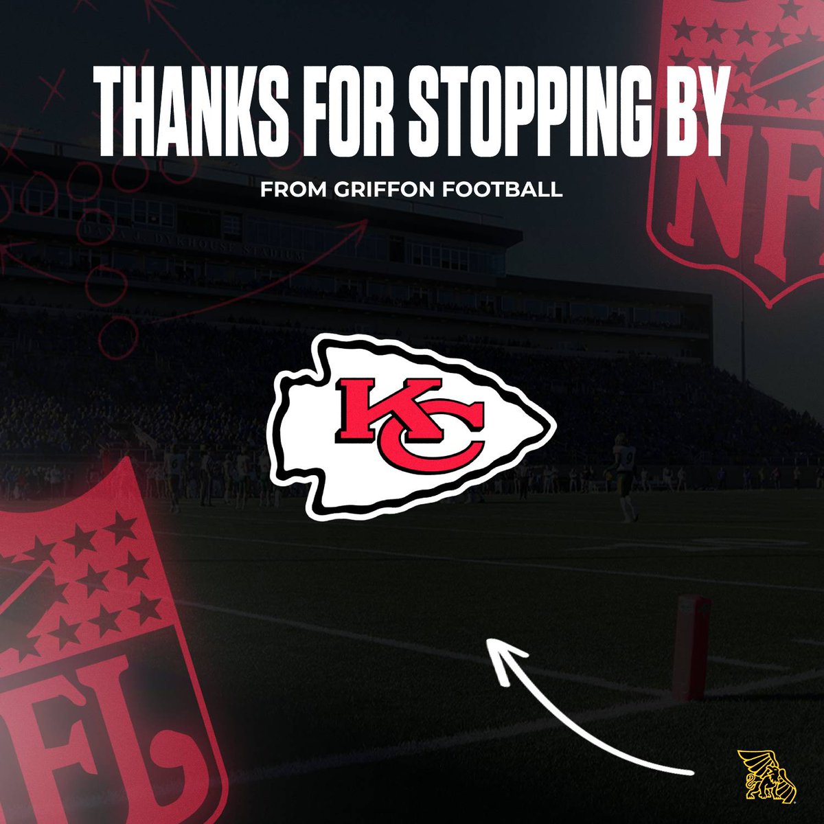 Thank you for coming to practice yesterday! <a href="/Chiefs/">Kansas City Chiefs</a>