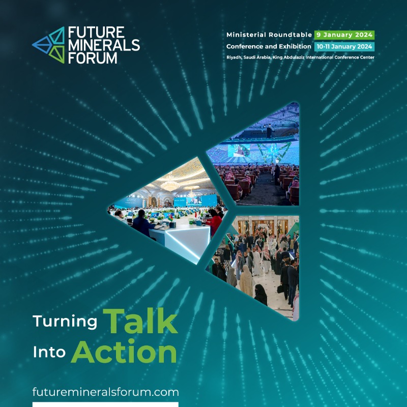FutureMineral's tweet photo. The #FutureMineralsForum will explore the huge potential of a new super-region mining hub emerging from Africa to Western and Central Asia, vital in supplying the minerals and metals needed to power the clean energy transition.
 
Follow @FutureMineral account for more information