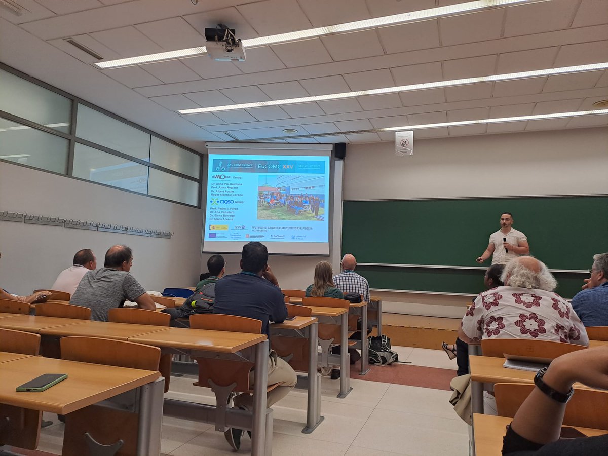 DiMoCaT_IQCC (@dimocat_iqcc) on Twitter photo .<a href="/adiaz528/">Àlex Díaz-Jiménez</a> has presented his research on silver vinyl carbenes in the EuCOMCXXV conference.
Well done Àlex!!
@eucomc23 #EuCOMC2023 .<a href="/adiaz528/">Àlex Díaz-Jiménez</a> has presented his research on silver vinyl carbenes in the EuCOMCXXV conference.
Well done Àlex!!
@eucomc23 #EuCOMC2023