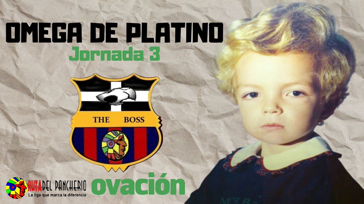 𝑂𝐌𝐸𝐆𝐴 𝐷𝐄 𝐏𝐿𝐀𝑇𝐈𝑁𝐎 | 𝐉𝑂𝐑𝑁𝐀𝐷𝐀 𝟑

👑El Rey vuelve a coronarse

😎<a href="/THEBOSS_FC/">THEBOSS</a> es el 𝑶𝙈𝑬𝙂𝑨 en la <a href="/RutaPancherio/">Ruta del Pancherio</a>  

Sin haber sido su peor jornada, el voto popular lo sentenció. Hazte fama y échate a dormir.

#OmegaDePlatino